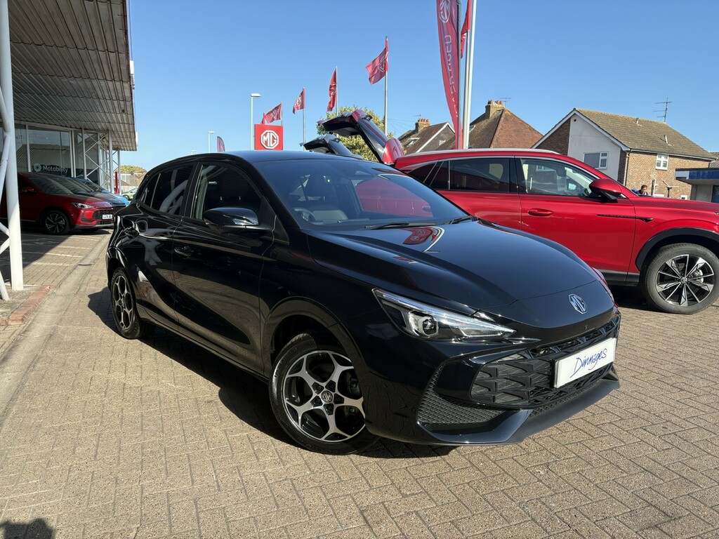 MG MG3 1.5 Hybrid Trophy Hatchback Hybrid Aut Black