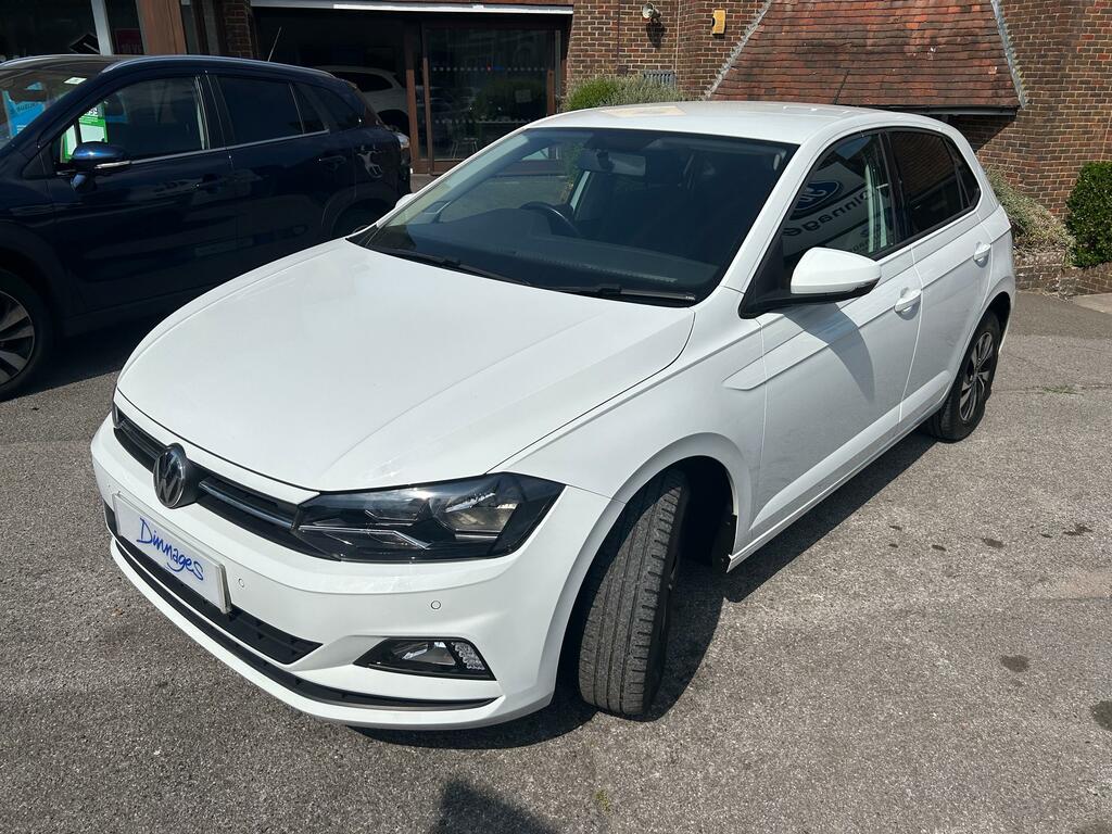 Volkswagen Polo 1.0 Tsi Match Hatchback Euro 6 GY20YAW White #3