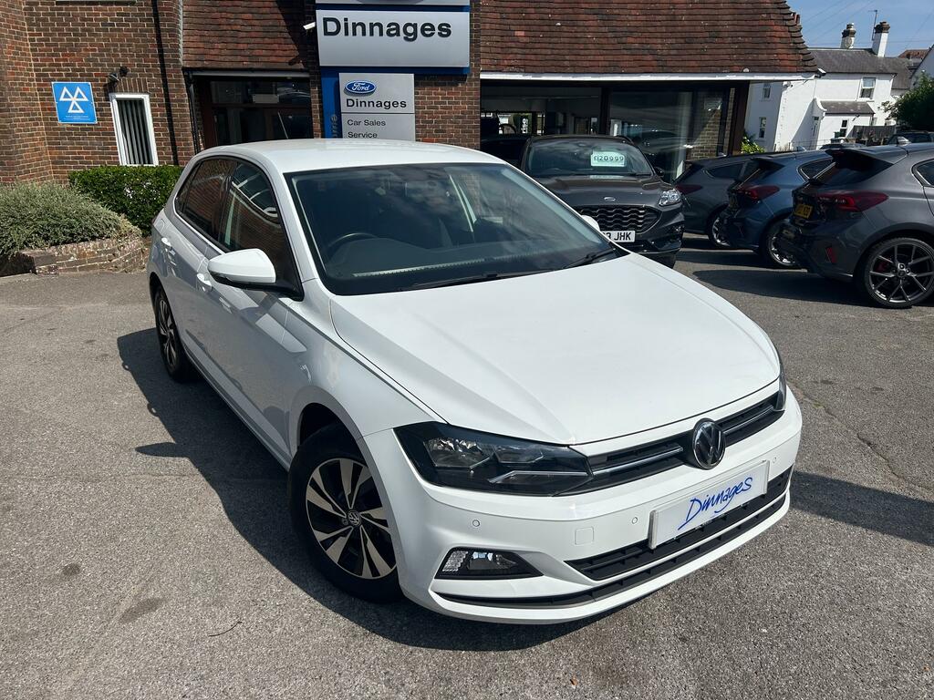 Volkswagen Polo 1.0 Tsi Match Hatchback Euro 6 GY20YAW White