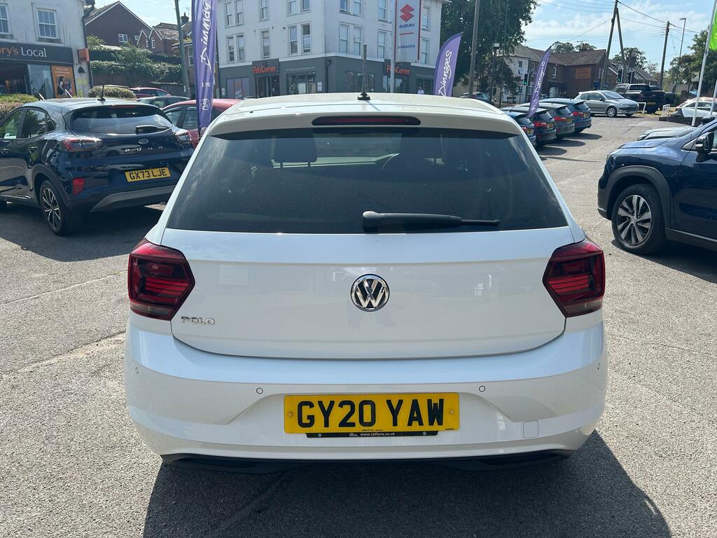 Volkswagen Polo 1.0 Tsi Match Hatchback Euro 6 GY20YAW White #6