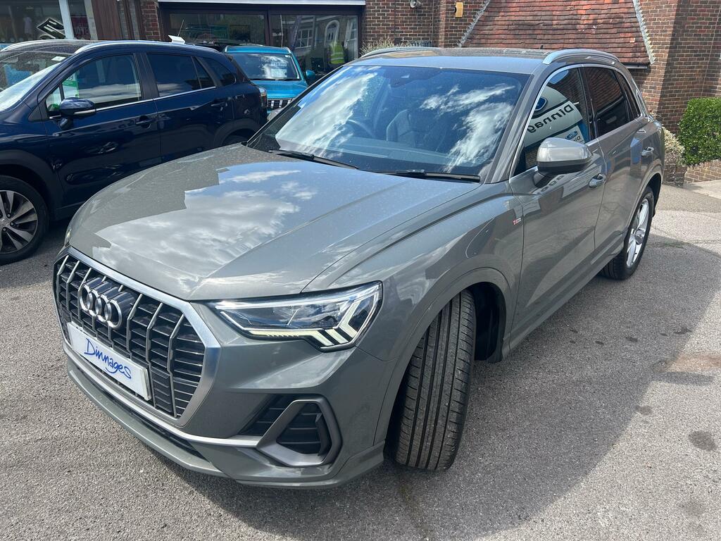 Audi Q3 2.0 Tfsi 45 S Line Suv S Tronic Quattro KP69OEM Grey #3