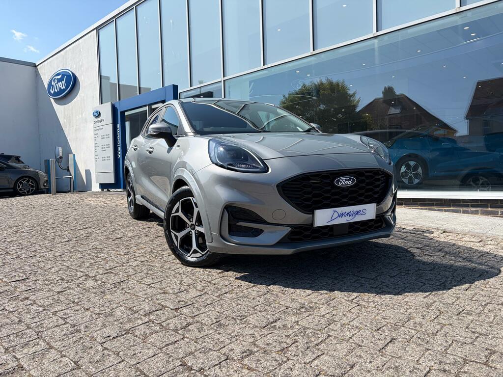 Ford Puma 1.0T Ecoboost Mhev Titanium Suv Hybrid HF26KLO Black #3