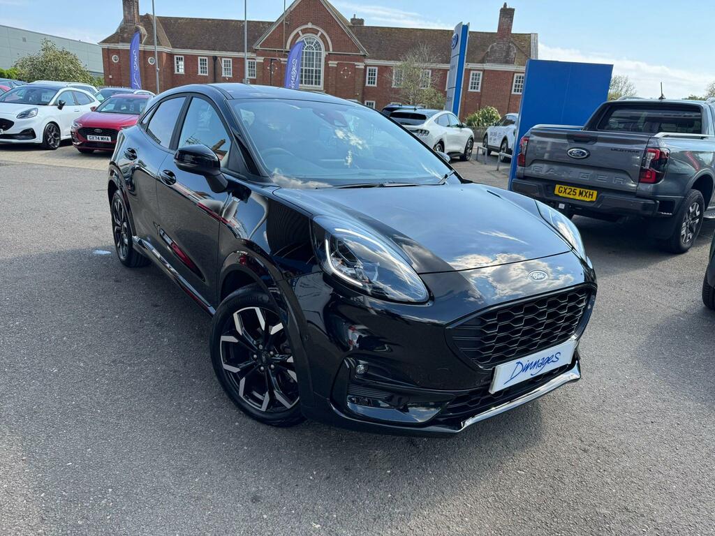 Ford Puma 1.0T Ecoboost Mhev Titanium Suv Hybrid Black