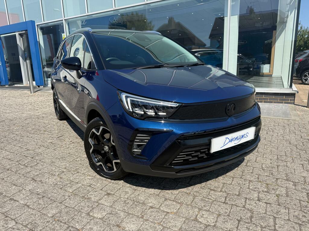Vauxhall Crossland 1.2 Turbo Ultimate Suv Euro 6 Ss GV22JLX Blue