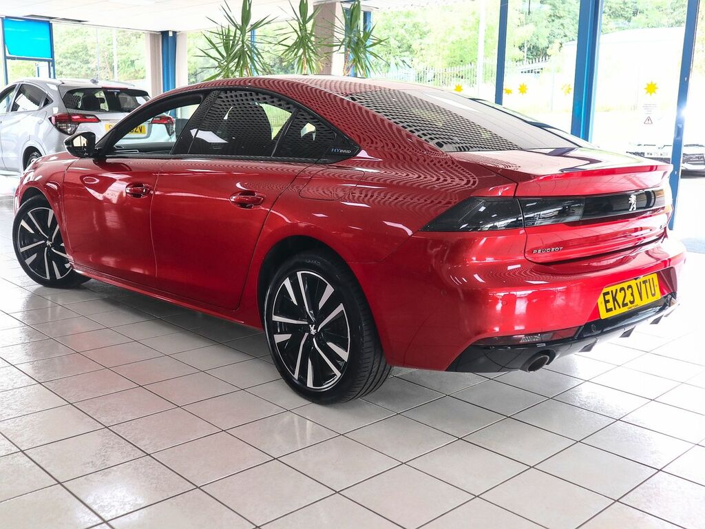 Peugeot 508 1.6 Gt Fastback 12.4Kwh Plug In Hybrid EK23VTU Red #2