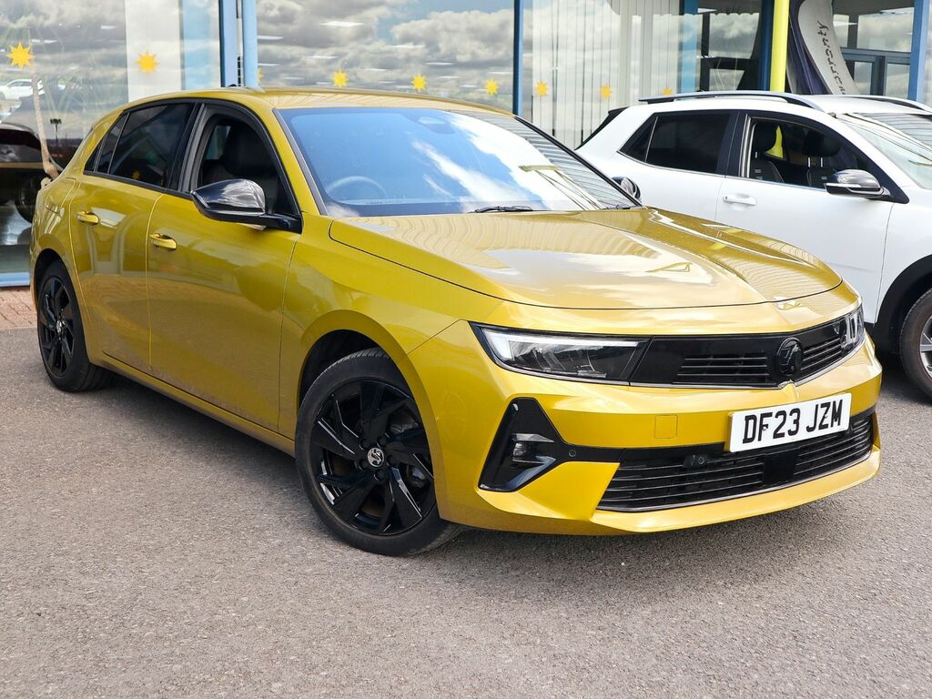 Vauxhall Astra Gs Turbo Yellow
