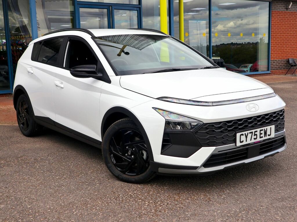 Hyundai Bayon Black Line T-gdi White