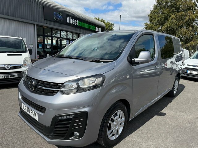 Vauxhall Vivaro Vivaro 2.0 Turbo D 3100 Sportive Crew Van L1 H1 Eu Grey #34