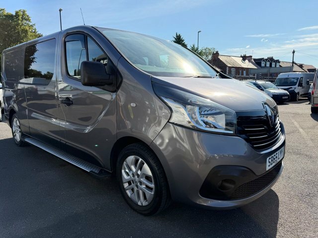 Renault Trafic 2015 1.6 Dci Energy 29 Sport Crew Van Lwb Euro 5 Silver #22