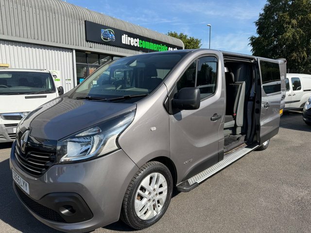 Renault Trafic 2015 1.6 Dci Energy 29 Sport Crew Van Lwb Euro 5 Silver #7