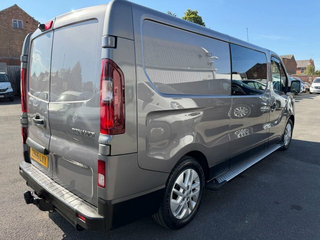 Renault Trafic 2015 1.6 Dci Energy 29 Sport Crew Van Lwb Euro 5 Silver #25