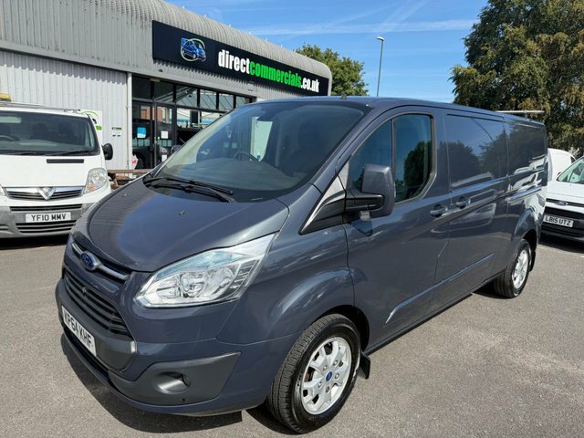 Ford Transit Custom 350 Tdci 125 L3h2 Lwb Mdium Roof Fwd 22740 Silver #33
