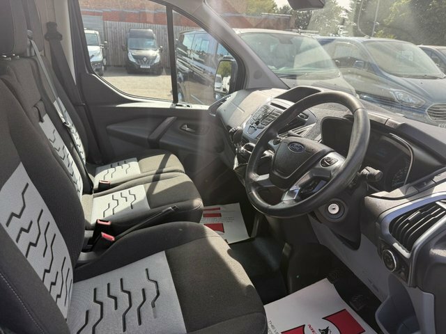 Ford Transit Custom 350 Tdci 125 L3h2 Lwb Mdium Roof Fwd 22740 Silver #12