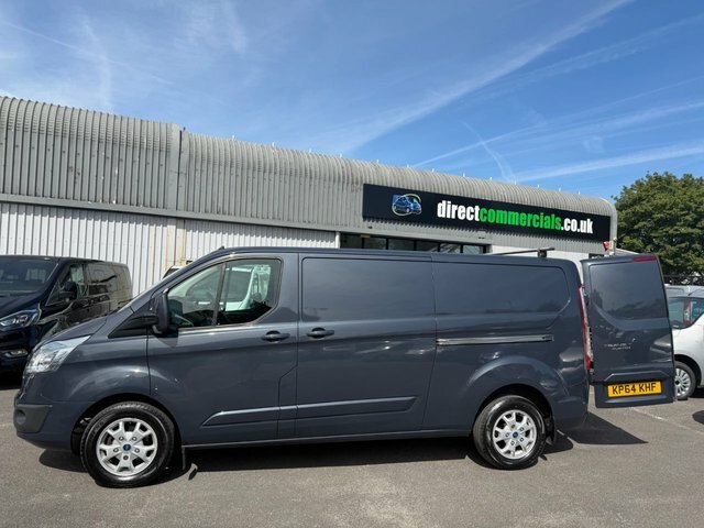 Ford Transit Custom 350 Tdci 125 L3h2 Lwb Mdium Roof Fwd 22740 Silver #3