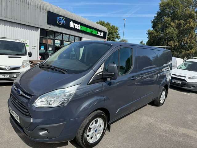 Ford Transit Custom 350 Tdci 125 L3h2 Lwb Mdium Roof Fwd 22740 Silver #31