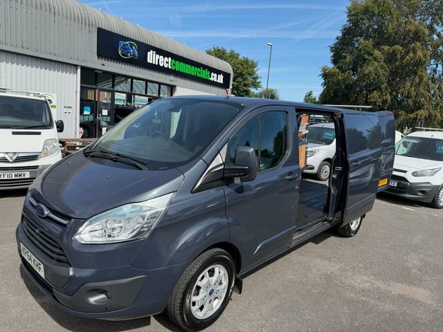 Ford Transit Custom 350 Tdci 125 L3h2 Lwb Mdium Roof Fwd 22740 Silver #1