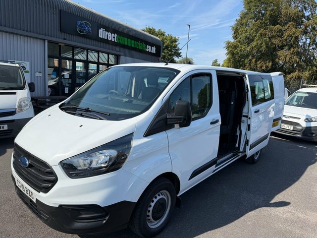 Ford Transit Custom 2.0 300 Ecoblue Crew White