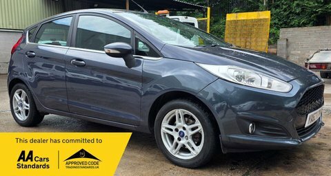 Ford Fiesta 1.5 Tdci Zetec Grey