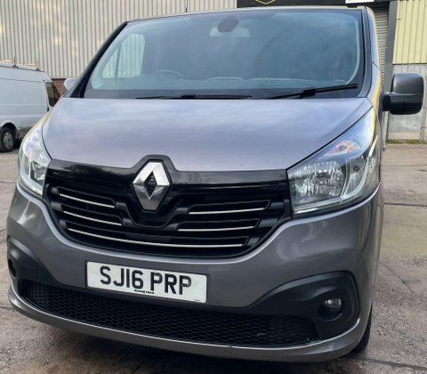 Renault Trafic 2016 1.6 Dci Energy 29 Sport Nav Lwb Standard Roof Silver #25