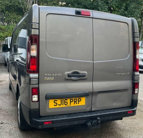 Renault Trafic 2016 1.6 Dci Energy 29 Sport Nav Lwb Standard Roof Silver #14