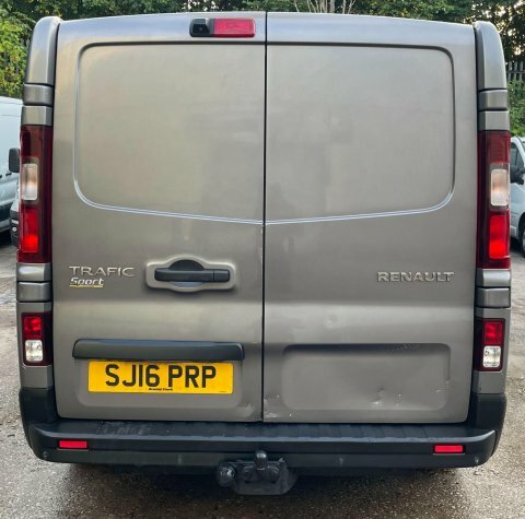 Renault Trafic 2016 1.6 Dci Energy 29 Sport Nav Lwb Standard Roof Silver #11