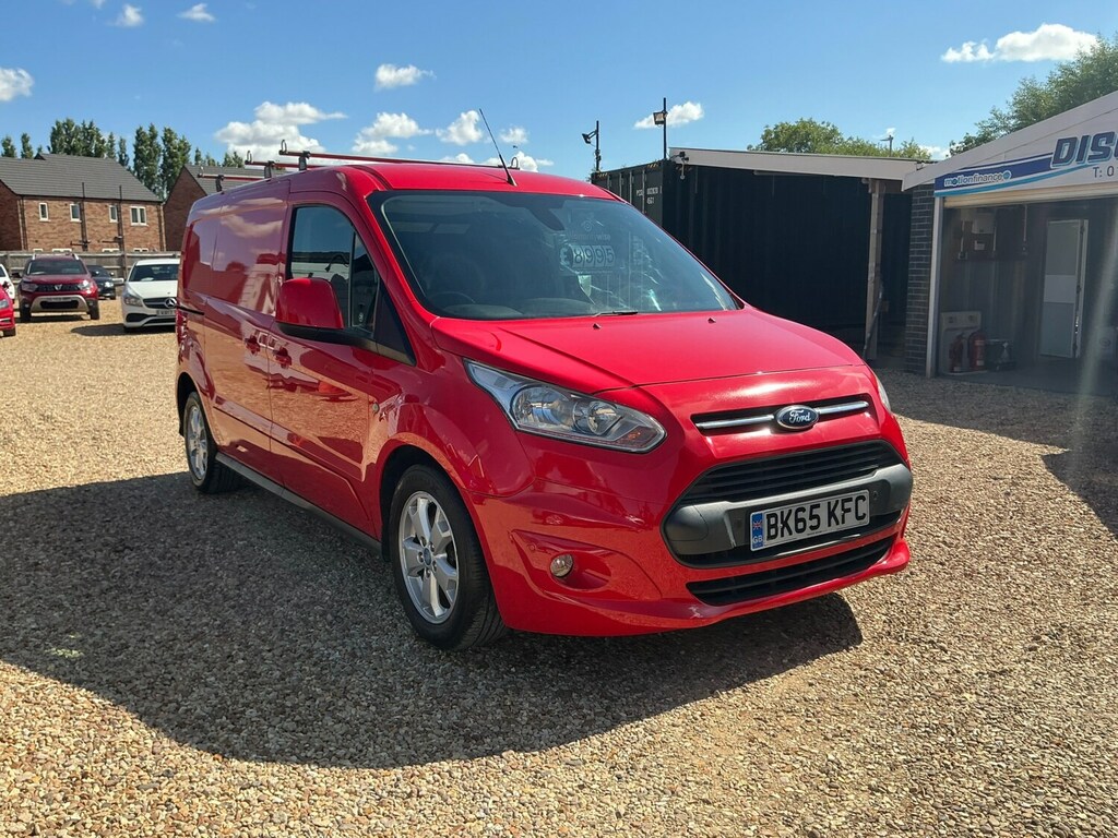 Ford Transit Connect 1.6 Tdci 115Ps Limited Van Red