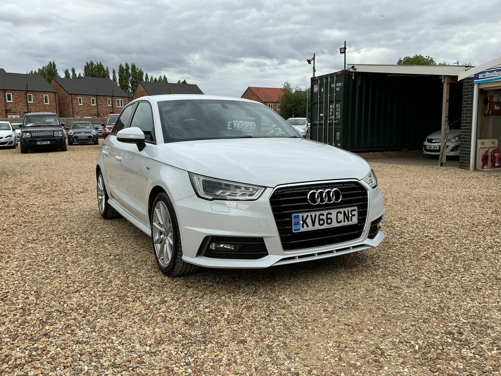 Audi A1 1.6 Tdi S Line S Tronic White