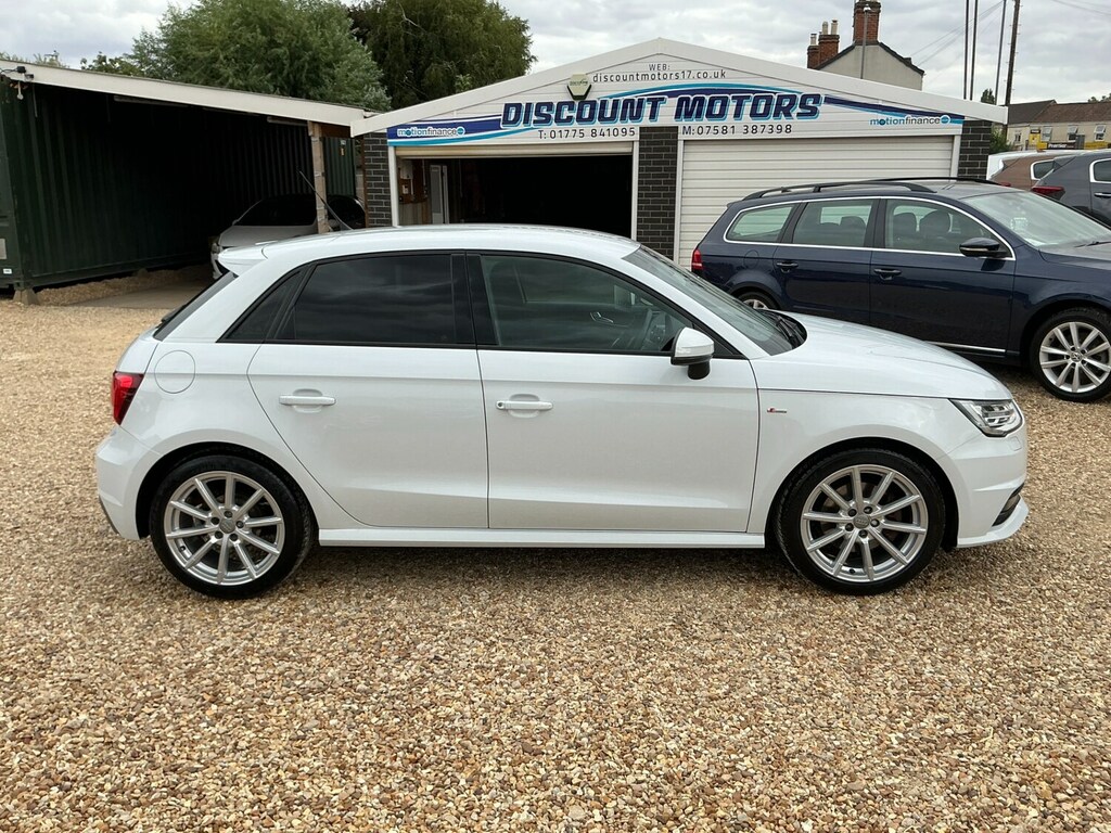 Audi A1 1.6 Tdi S Line S Tronic White #5