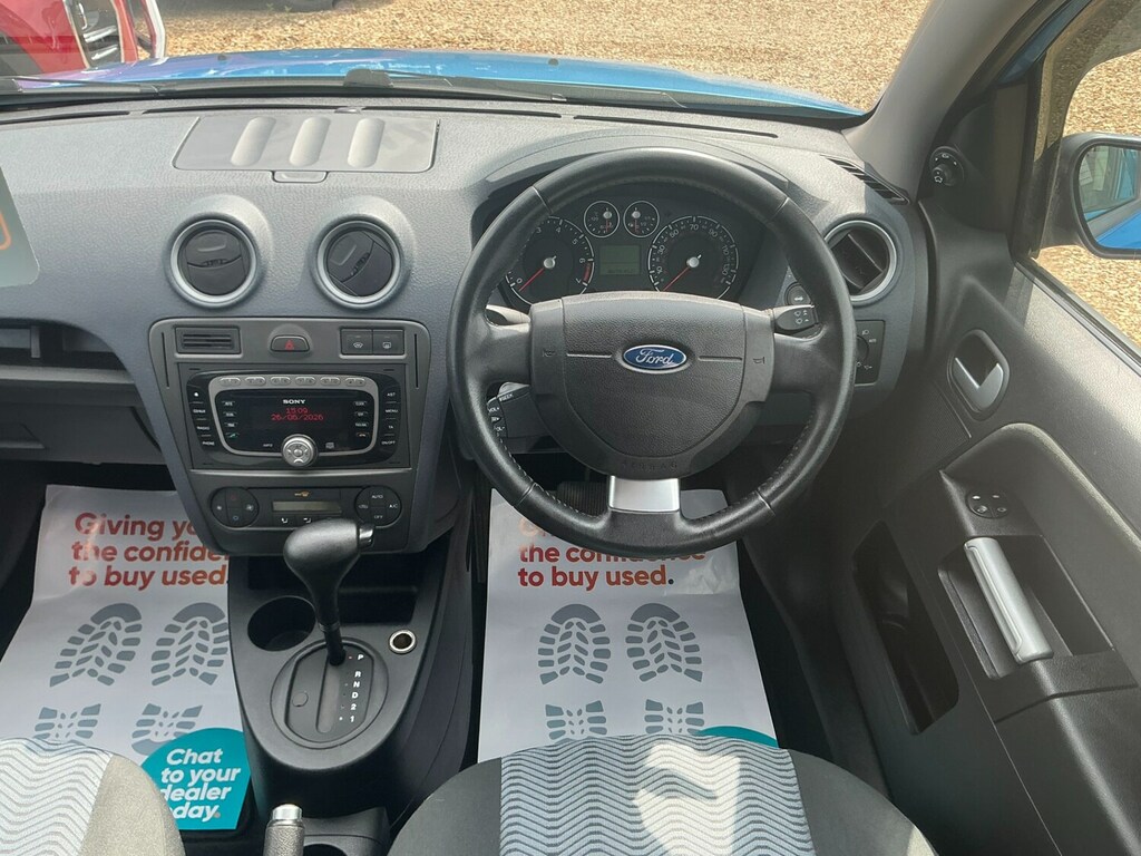 Ford Fusion 1.6 Plus Blue #4