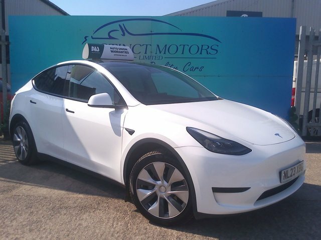 Tesla Model Y 5dr Electric Auto Rwd White