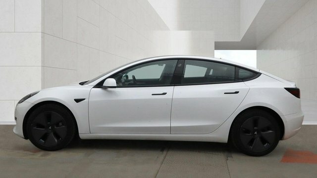 Tesla Model 3 Motor Long Range Saloon MJ71XEO White #6