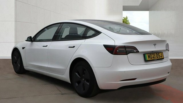 Tesla Model 3 Motor Long Range Saloon MD21OSJ White #3
