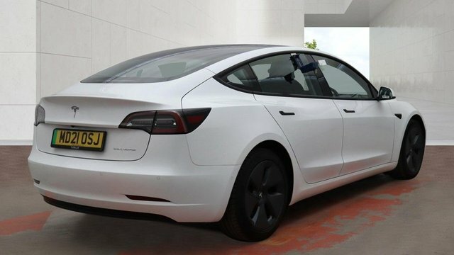 Tesla Model 3 Motor Long Range Saloon MD21OSJ White #2