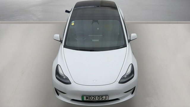Tesla Model 3 Motor Long Range Saloon MD21OSJ White #6