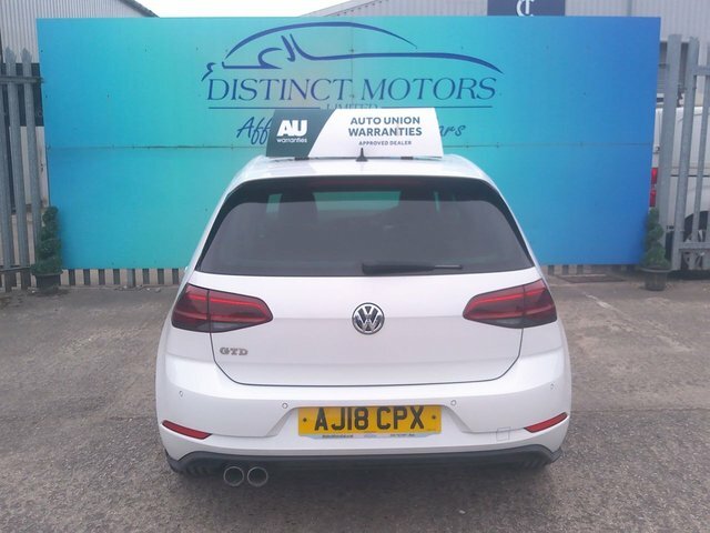 Volkswagen Golf Tdi Gtd Hatchback White #5