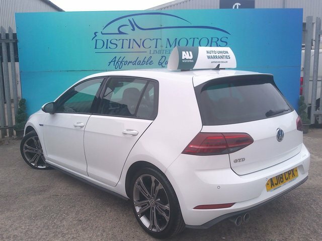 Volkswagen Golf Tdi Gtd Hatchback White #4