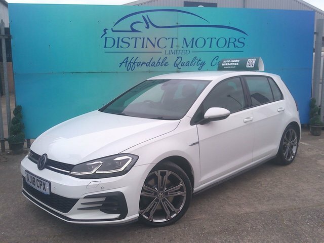 Volkswagen Golf Tdi Gtd Hatchback White #3