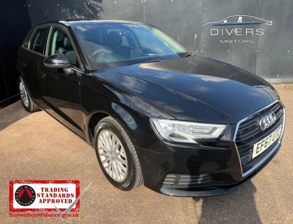 Audi A3 Hatchback 1.6 Tdi Se Technik Sportback Euro 6 Ss Black