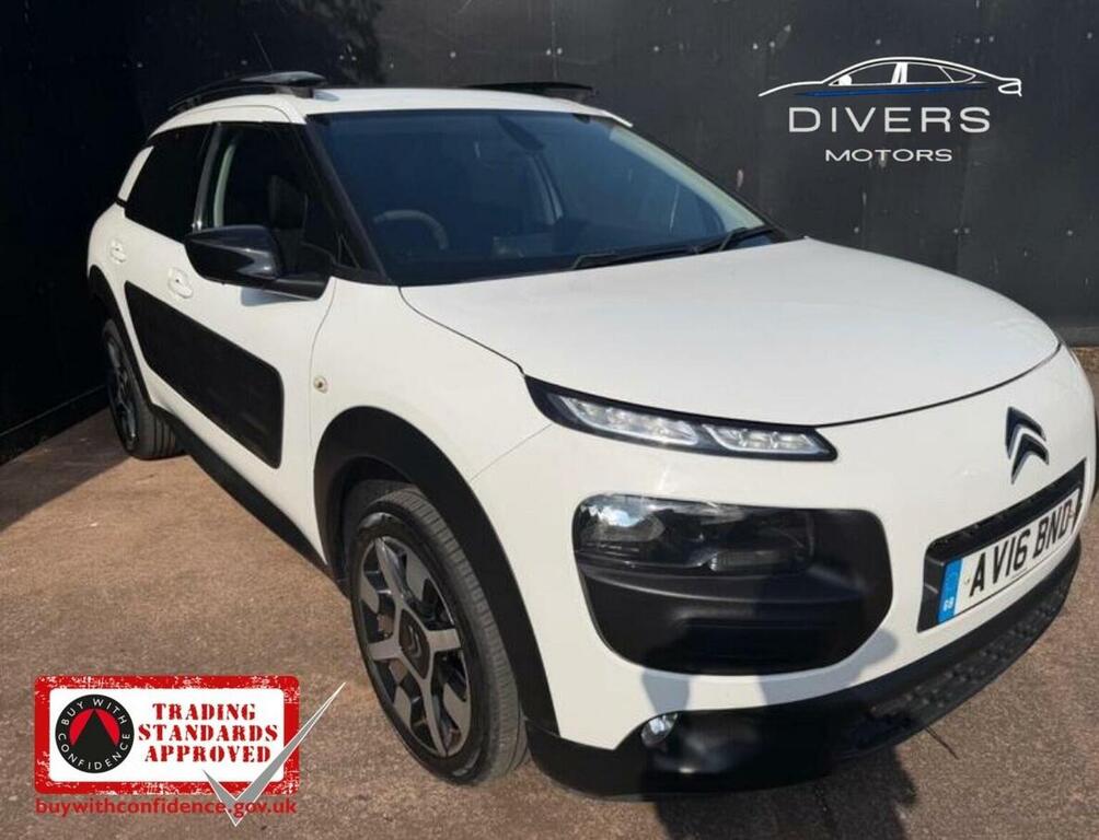 Citroen C4 Cactus Hatchback 1.6 Bluehdi Flair Edition Euro 6 20 White