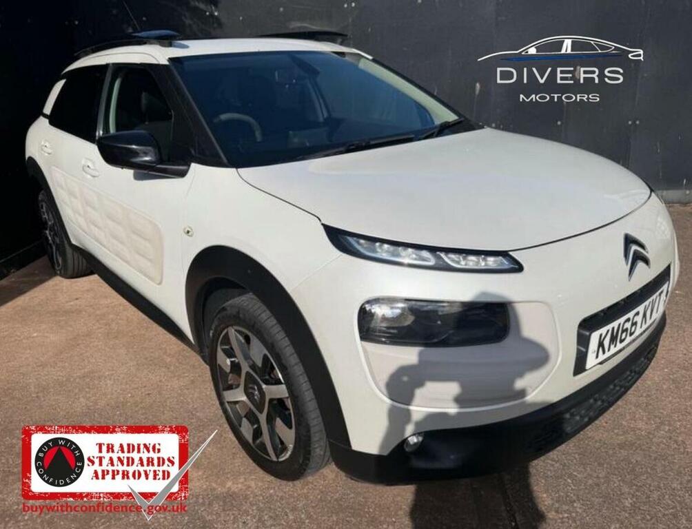 Citroen C4 Cactus Hatchback 1.6 Bluehdi Flair Edition Euro 6 20 White