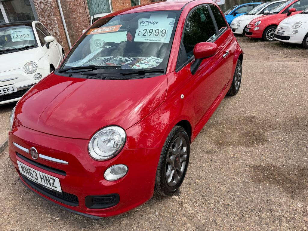 Fiat 500 S Red #5