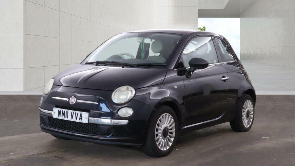 Fiat 500 Lounge Black #2