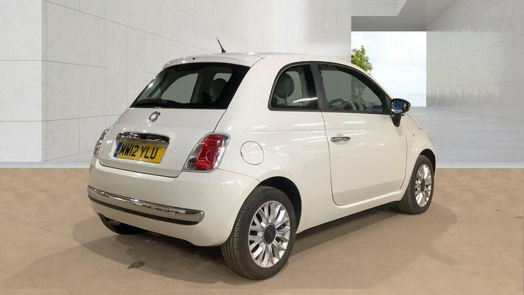 Fiat 500 Pop White #4