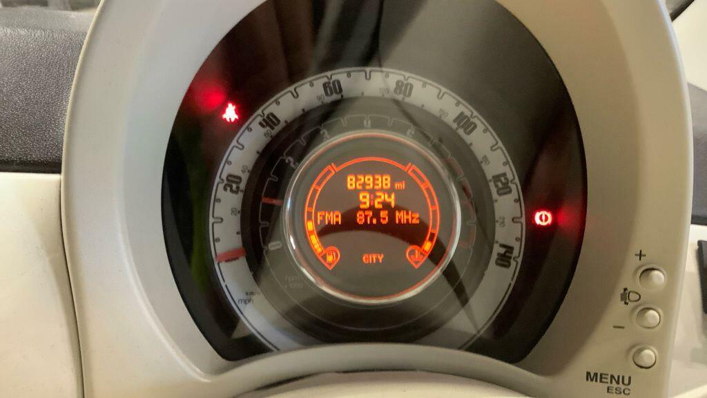 Fiat 500 Lounge 3-Door Blue #10
