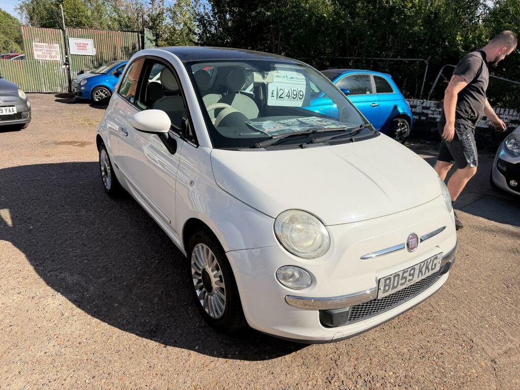 Fiat 500 1.2 Lounge Hatchback Euro 4 69 Blue #1