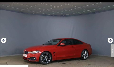 BMW 4 Series 2.0 420D Sport Red #2