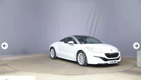 Peugeot RCZ 2.0 Hdi Sport White