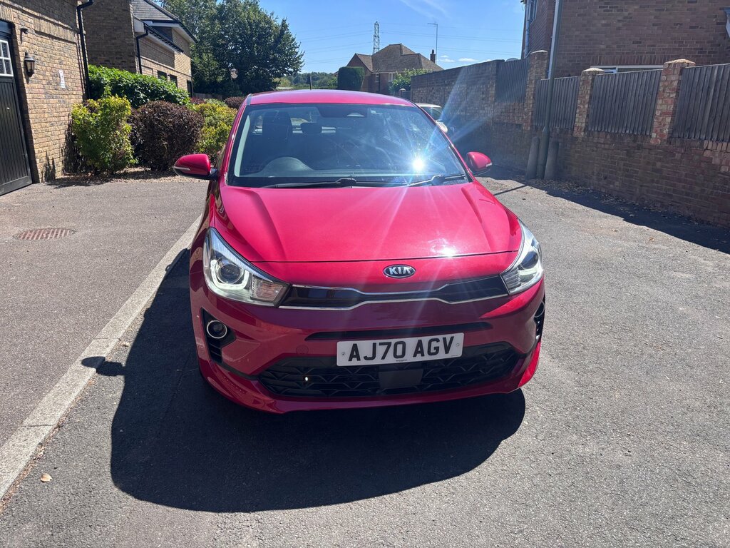 Kia RIO 1.0 T-gdi 2 Hatchback Dct Euro 6 Ss Red #3
