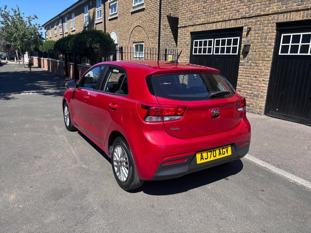 Kia RIO 1.0 T-gdi 2 Hatchback Dct Euro 6 Ss Red #4