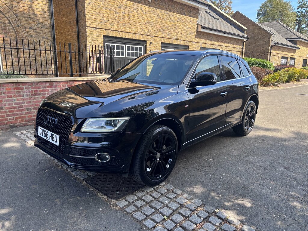 Audi Q5 2.0 Tdi S Line Plus Suv S Tronic Quattr Black #2